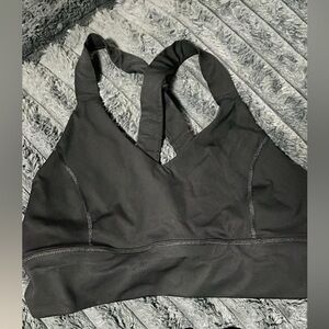 Avia Charcoal Black Sports Bra